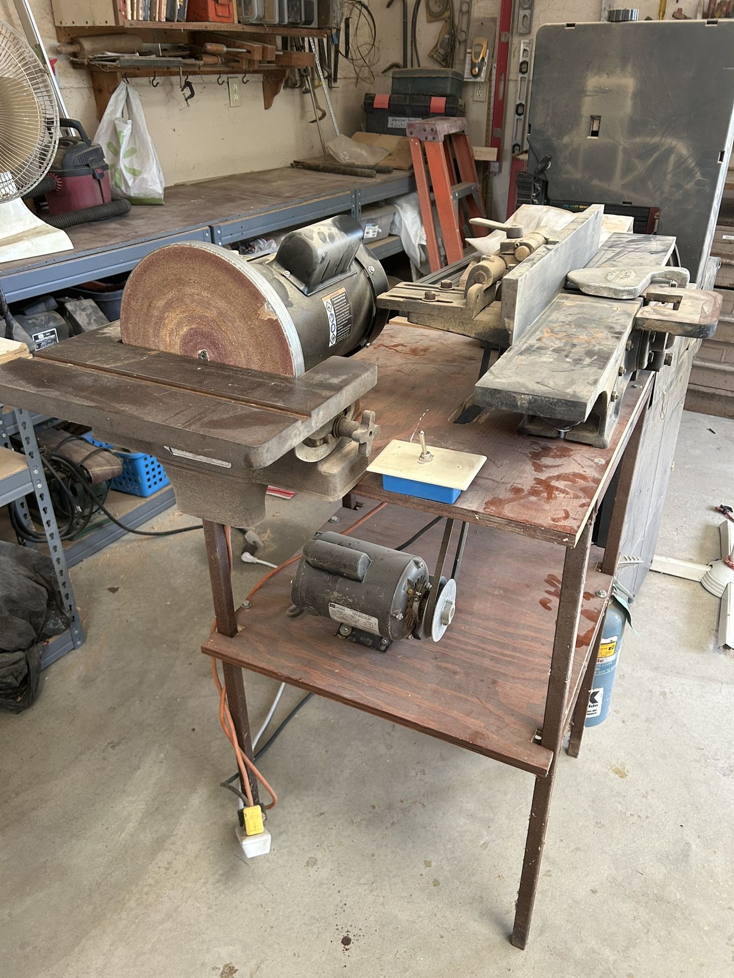 Disc Sander & Jointer Combo
