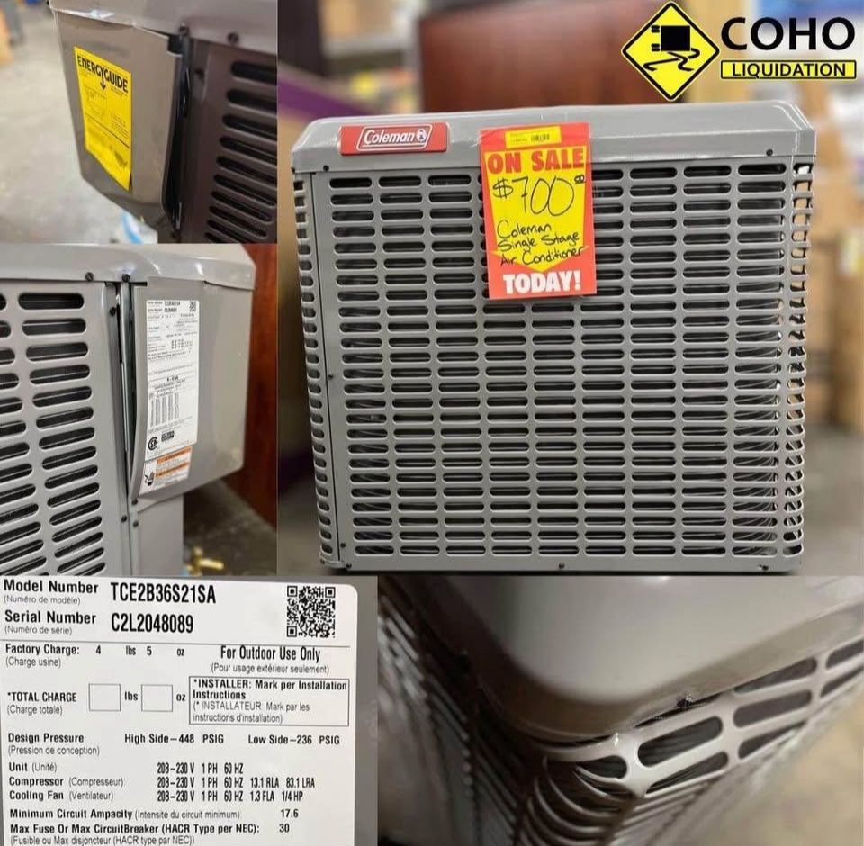 Coleman Single Stage Residential Air Conditioner