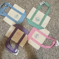 Trader Joe’s Pastel Tote Bags 