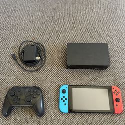 Nintendo Switch Bundle – Original Model + Pro Controller