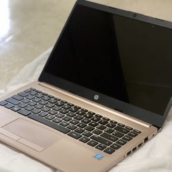 HP Laptop Gold Color 