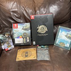 ***REDUCED*** The Legend Of Zelda: Tears Of The Kingdom Collector’s Edition Set