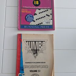 Crossword Puzzle Books 