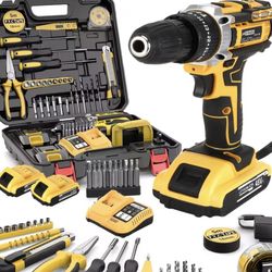 Robust Cordless Drill And Tool Collection
