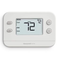 Honeywell Home X1N Non-Programmable Thermostat, Single-Stage, 1- Heat/1-Cool