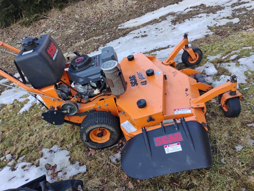 Cost 6900 Scag 48 In Velocity Deck Walk Behind Mower