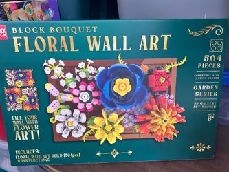 Floral wall art