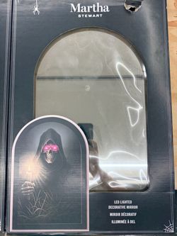 Viral Martha Stewart LED Lighted Reaper Mirror