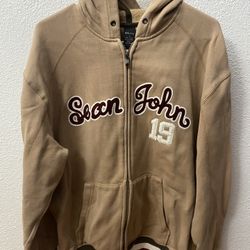 Vintage Sean John Zip Up Hoodie 