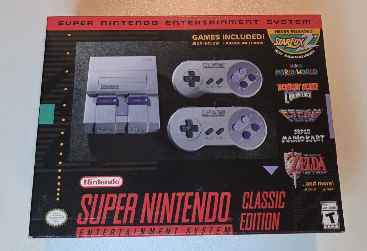 NEW Super Nintendo NES Classic Edition