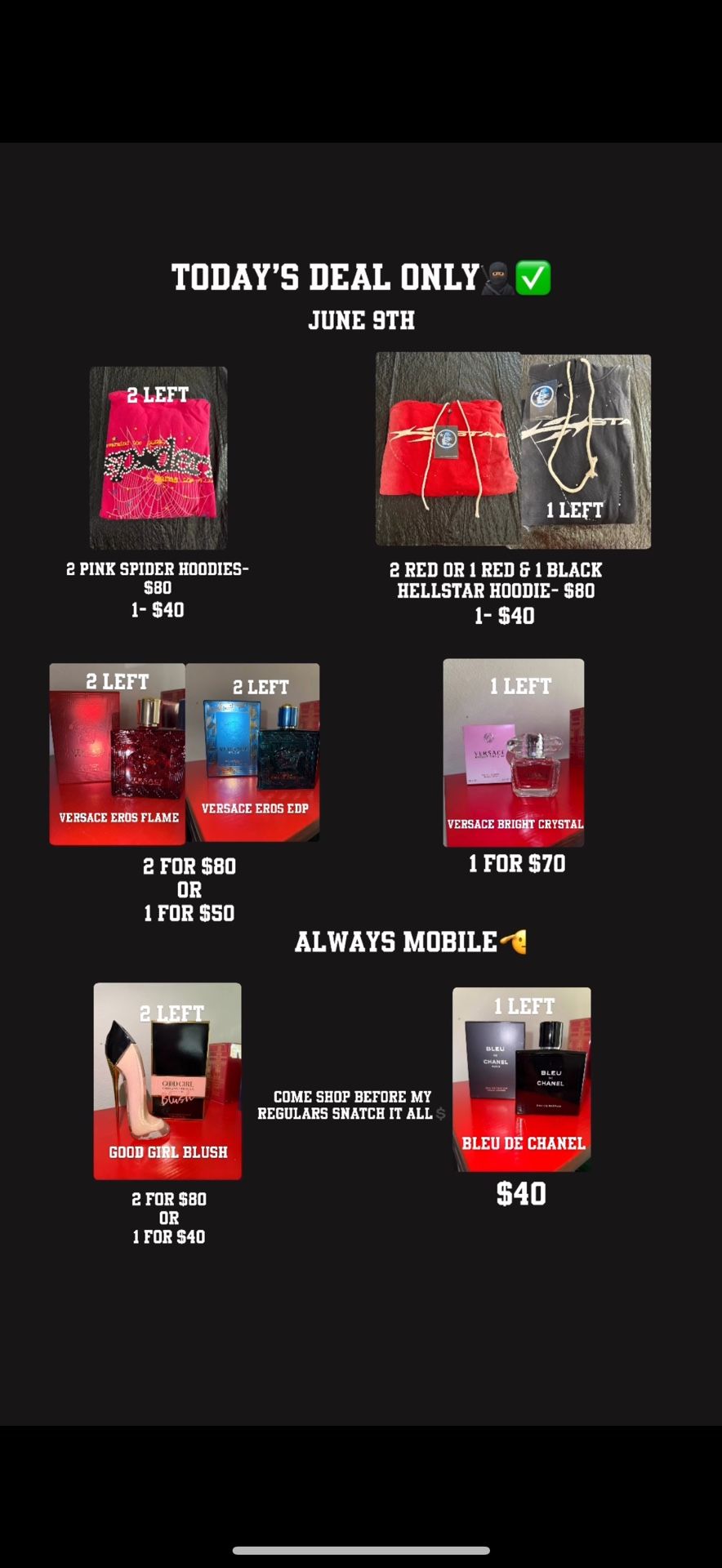 Reseller Dealz Today & Today ONLY!!