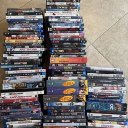 Massive 150+ Movie Collection DVD & Blu-ray Movies - No Kids 
