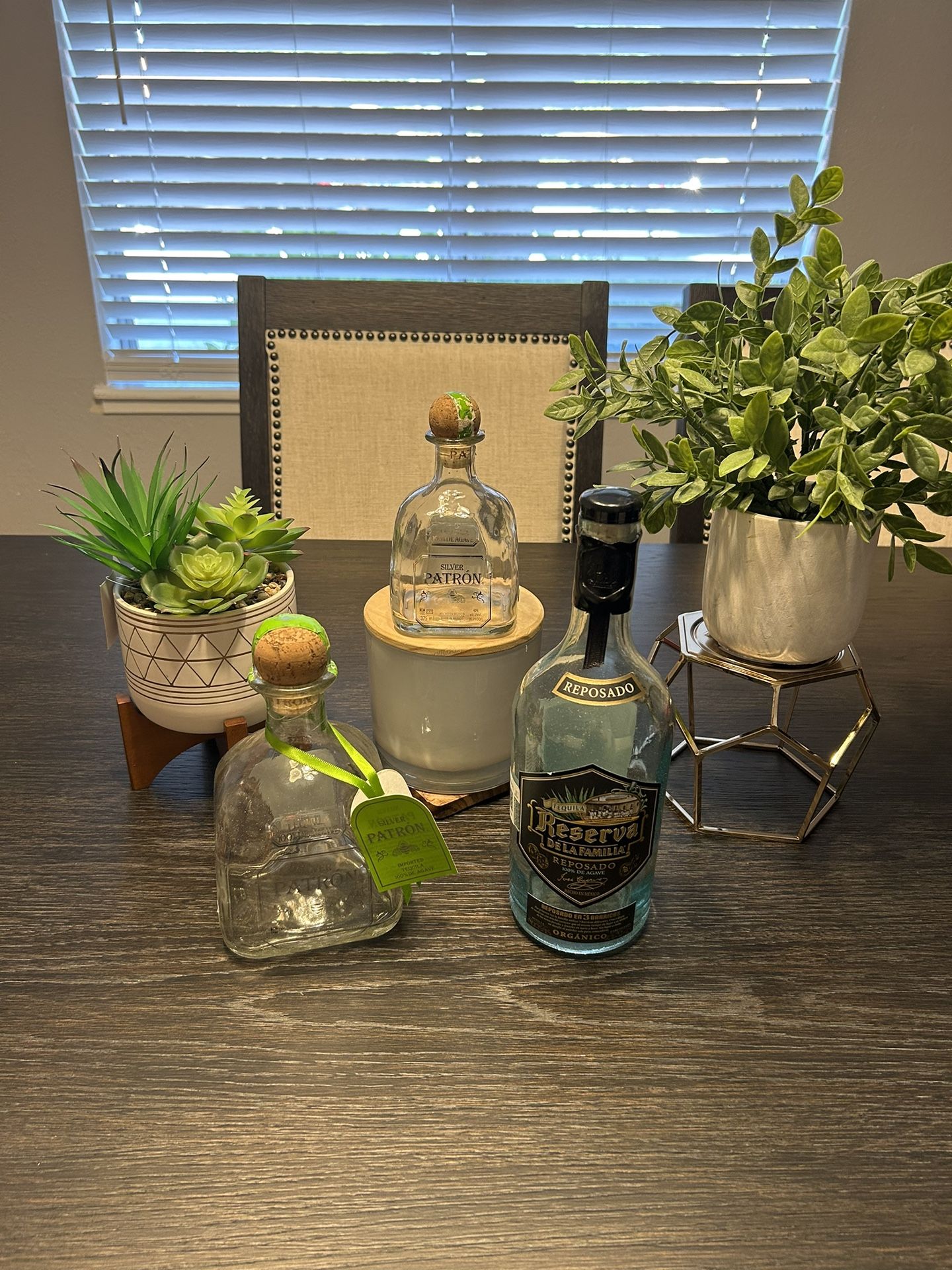 Empty Tequila Bottles