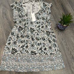 Lucky Brand Floral Tunic Top