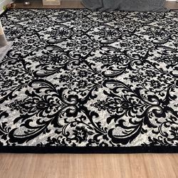 BRAND NEW 12’X16’  Large Damask Area Rug - Never Used!
