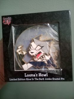 Loona's Howl  Helluva Boss Jumbo  pin 