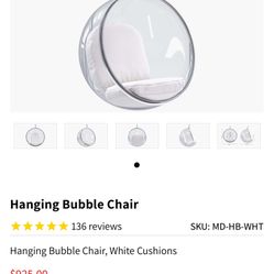 Clear Hanging Bubble Chair 
