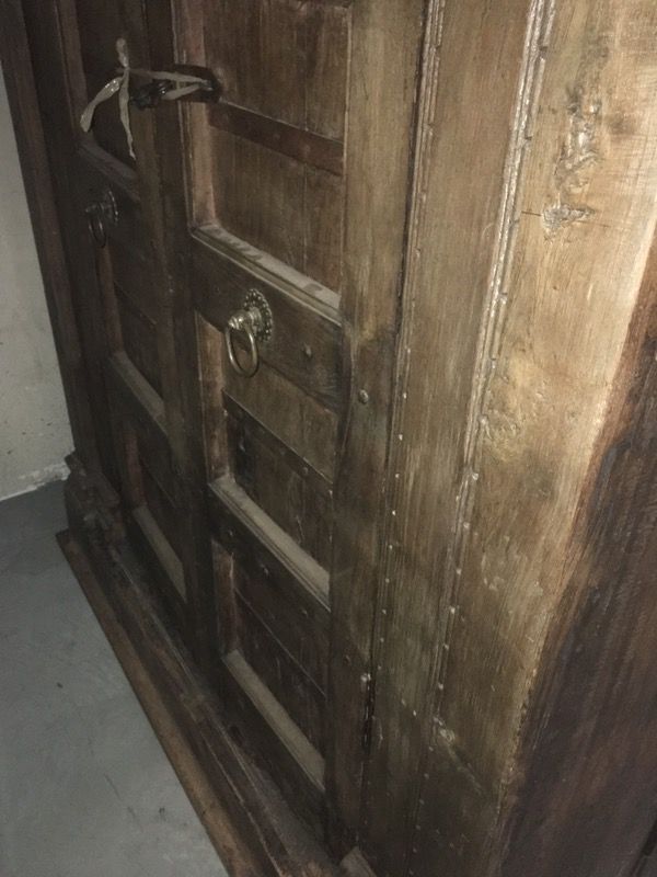 Antique Wooden Handmade Armoire