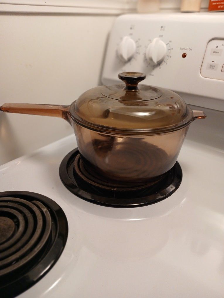 Corningware Visions Vintage Sauce Pan