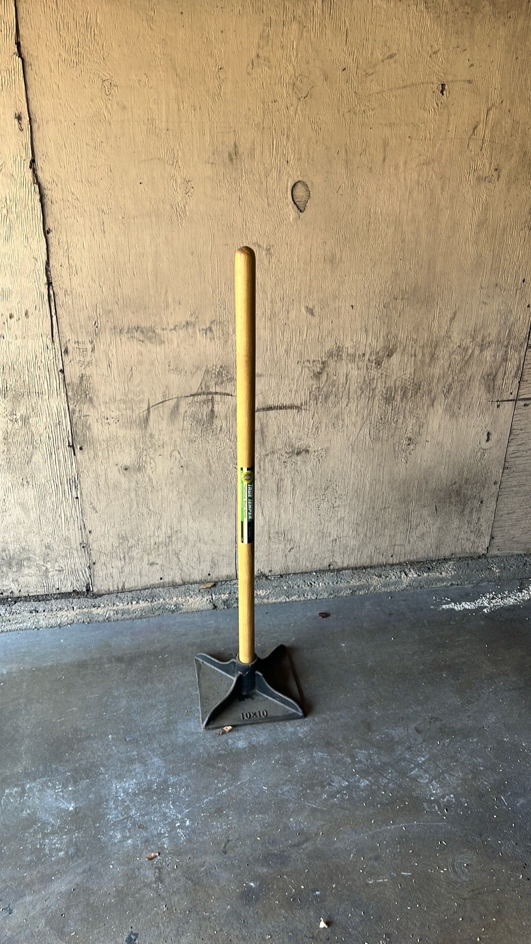 Traditional wood handle compactor for Sale in Pomona, CA - OfferUp