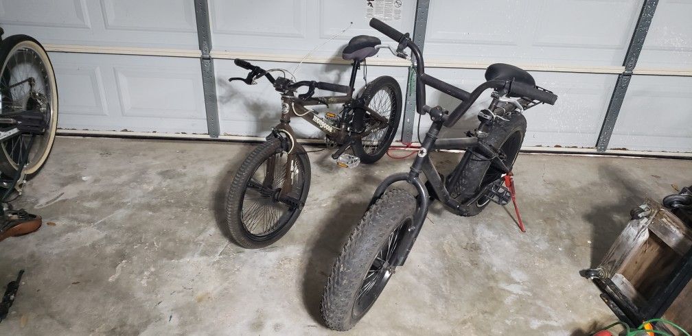 Mongoose And Jeep Bikes 