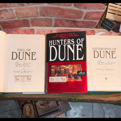 Three dune books 2 signed
