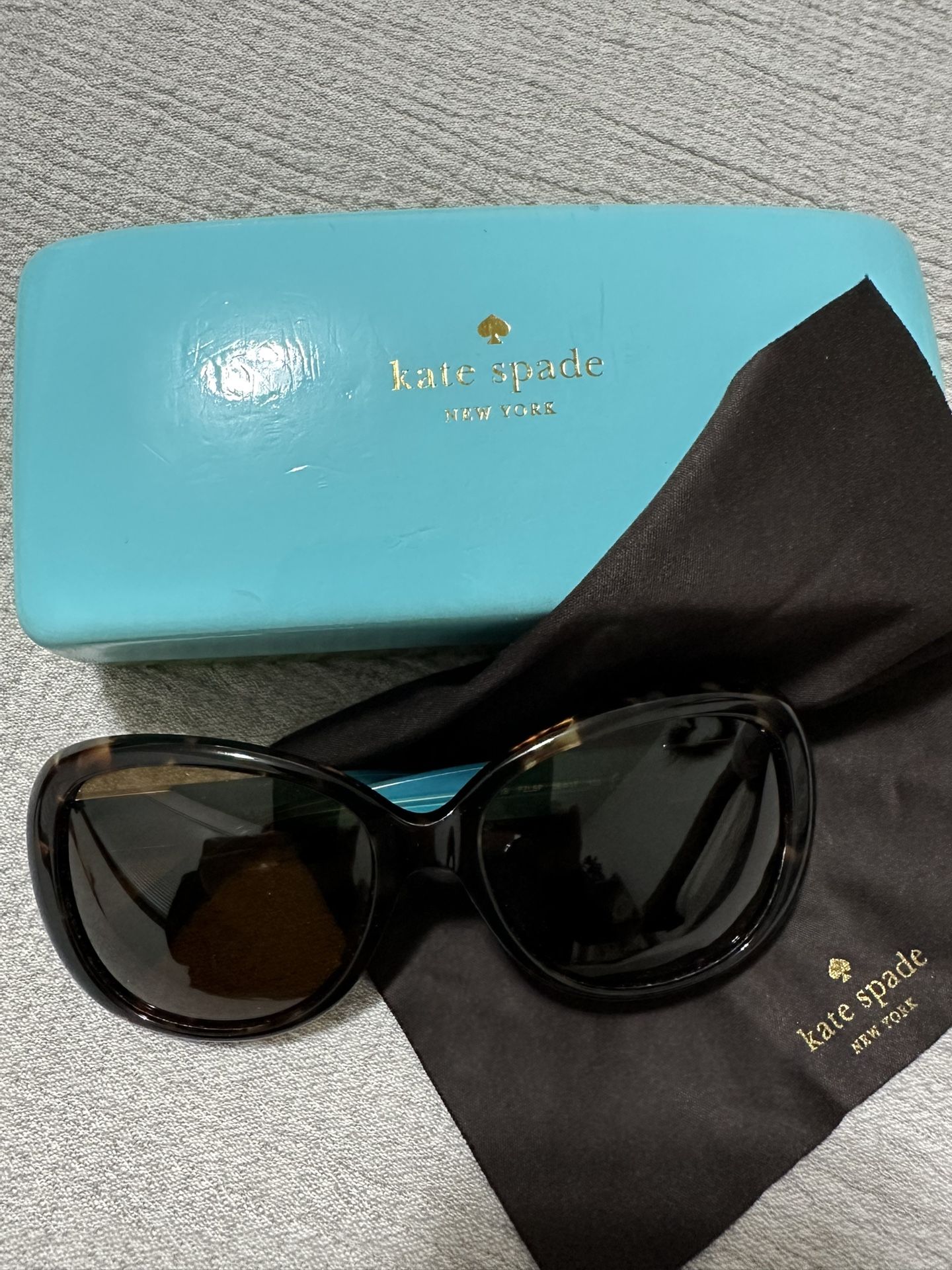 KATE SPADE TORTOISE SHELL SUNGLASSES