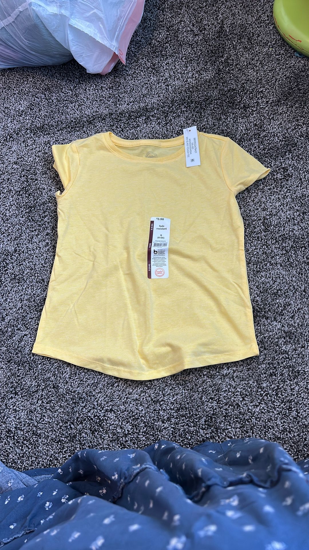 BRAND NEW Kids Yellow Shirt