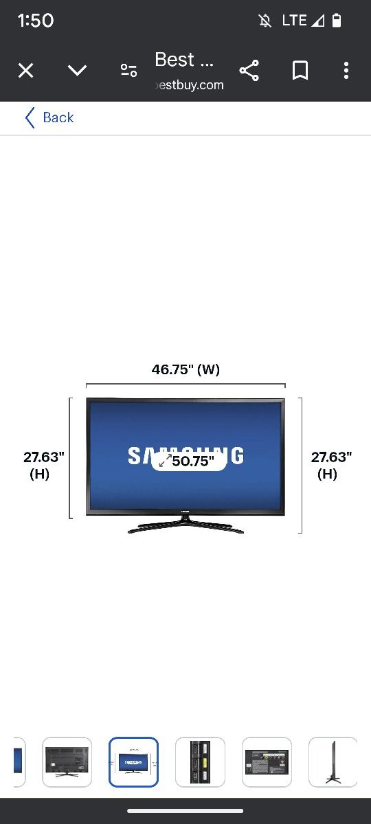 Samsung 51 inch Plasma LED Smart TV