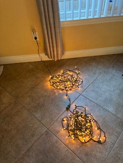 Outdoor light strings