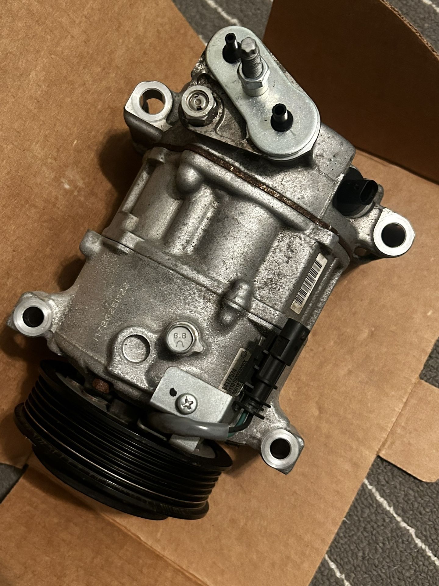 2022 Chevy Gm Duramax Silverado Ac Compressor