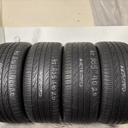 Set 4 Tires 255 40 20 Hankook Ventus S1 Noble2 