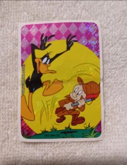 Vintage Looney tunes vending machine holographic sticker