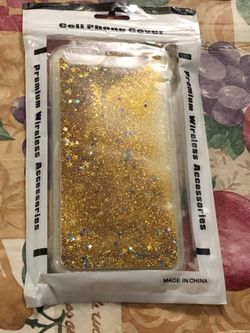 Case for IPhone 6 Plus Gold Cell Phone Cover