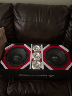 2 10” and 3 tweeters chuchero/chuchera box