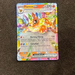 Flareon EX 014 Prismatic Pokemon 