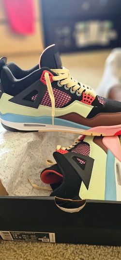J balvin x jordan 4 multi color sz12