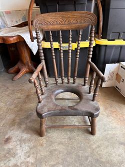 Vintage child chair
