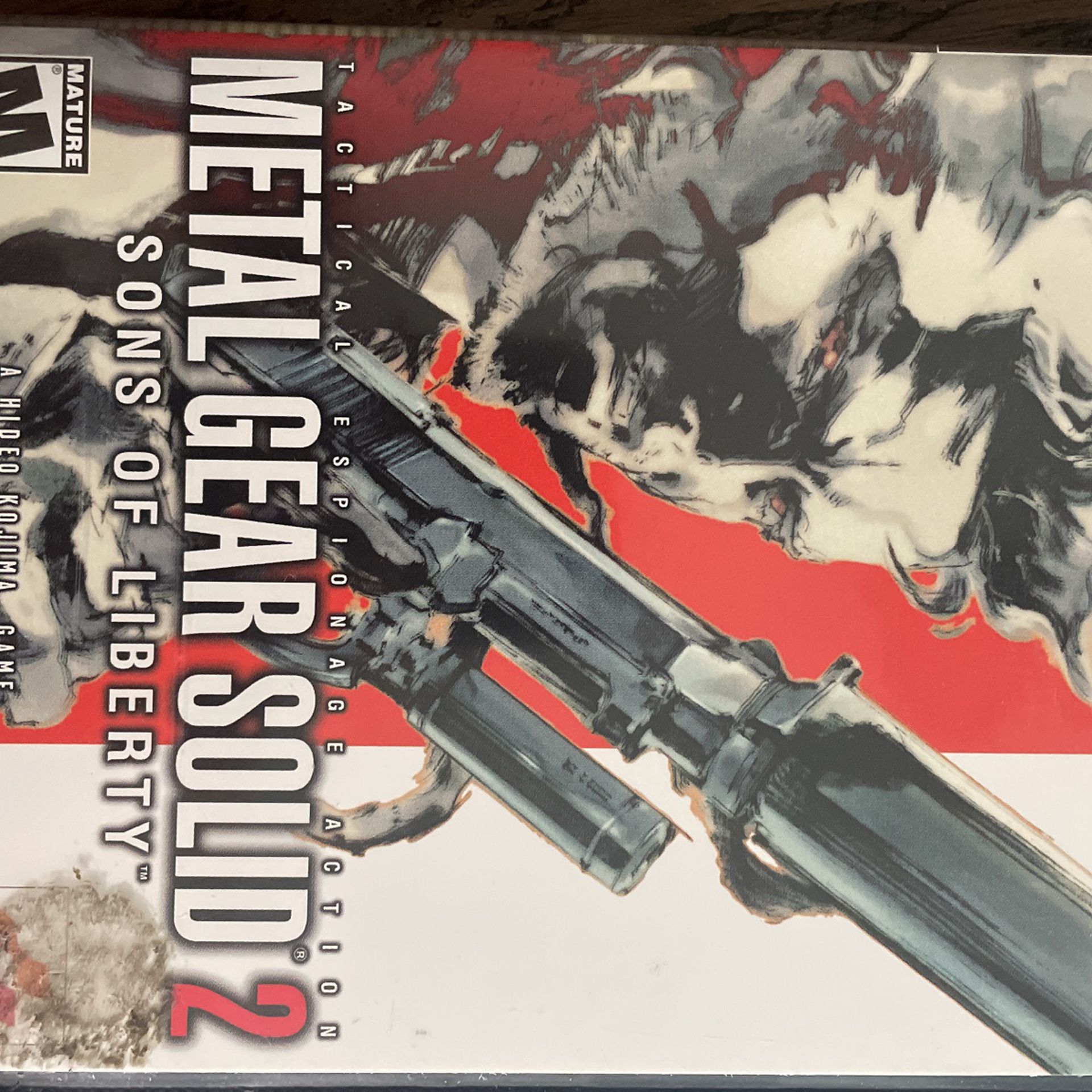 Metal Gear Solid 2 Sons Of Liberty Ps2