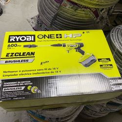 RYOBI ONE+ HP 18V Brushless EZClean 600 PSI 0.7 GPM Cordless Cold Water Power Cleaner (Tool Only