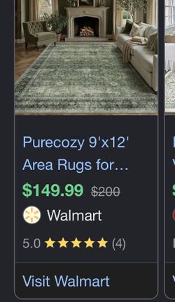 Purecozy 9'x12' Area Rug