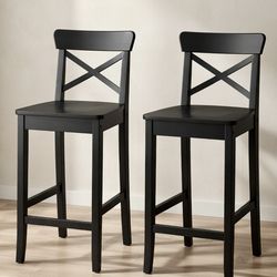 IKEA Ingolf Bar Stools - Set of 2