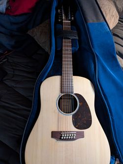 Martin DX2-E 12 string acoustic electric guitar