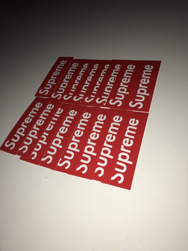 Supreme Mini Sticker