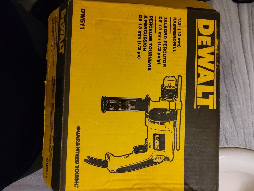 *Brand New - 7.8 Corded Reversable Hammer Drill 