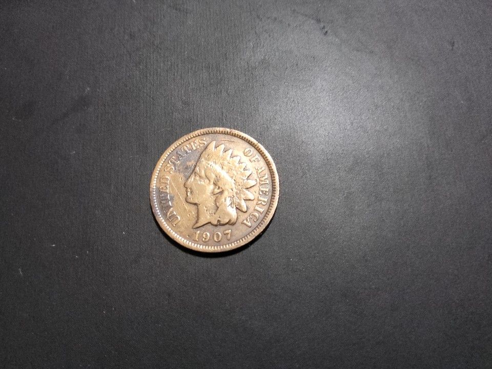 1907 Indian Head Penny