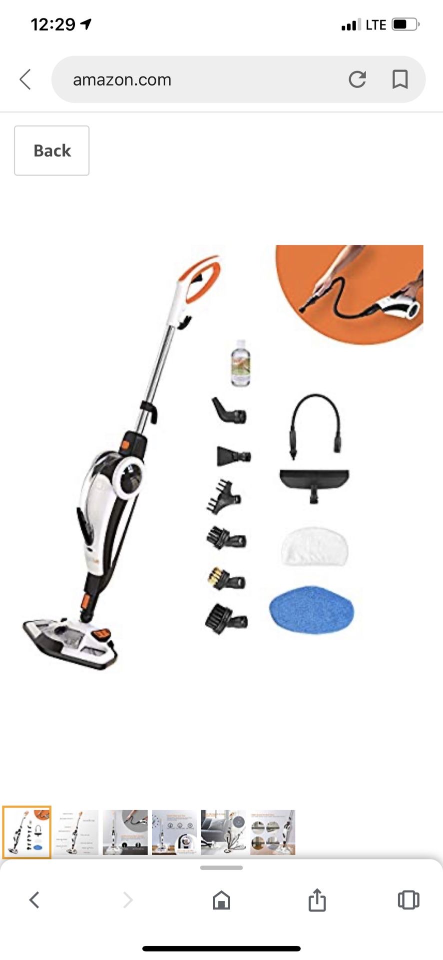 Tack life steam cleaner mop