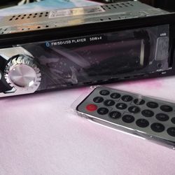 New Car Stereo With Remote