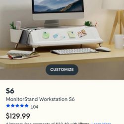 flexispot monitorstand workstation