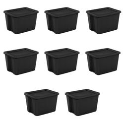 18 Gallon Tote Set Of 8pc